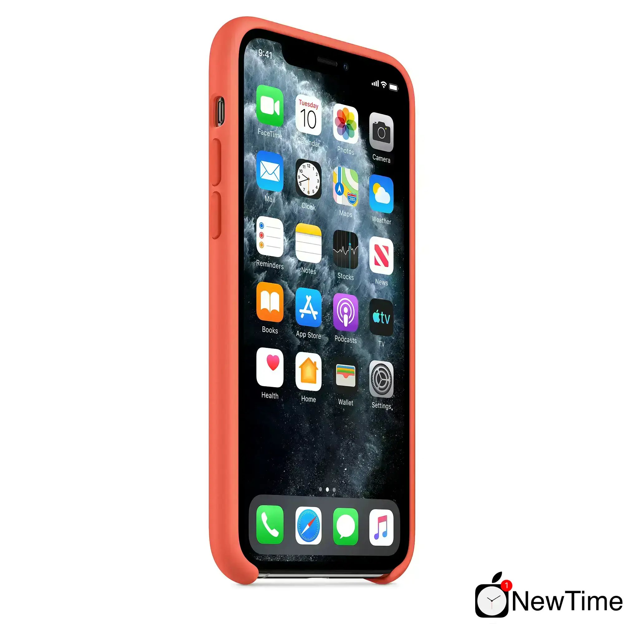 Чехол Apple iPhone 11 Pro Silicone Case - Clementine/Orange (MWYQ2)